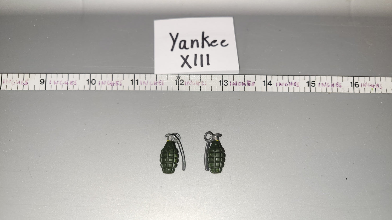 1/6 Scale WWII US Grenade Lot