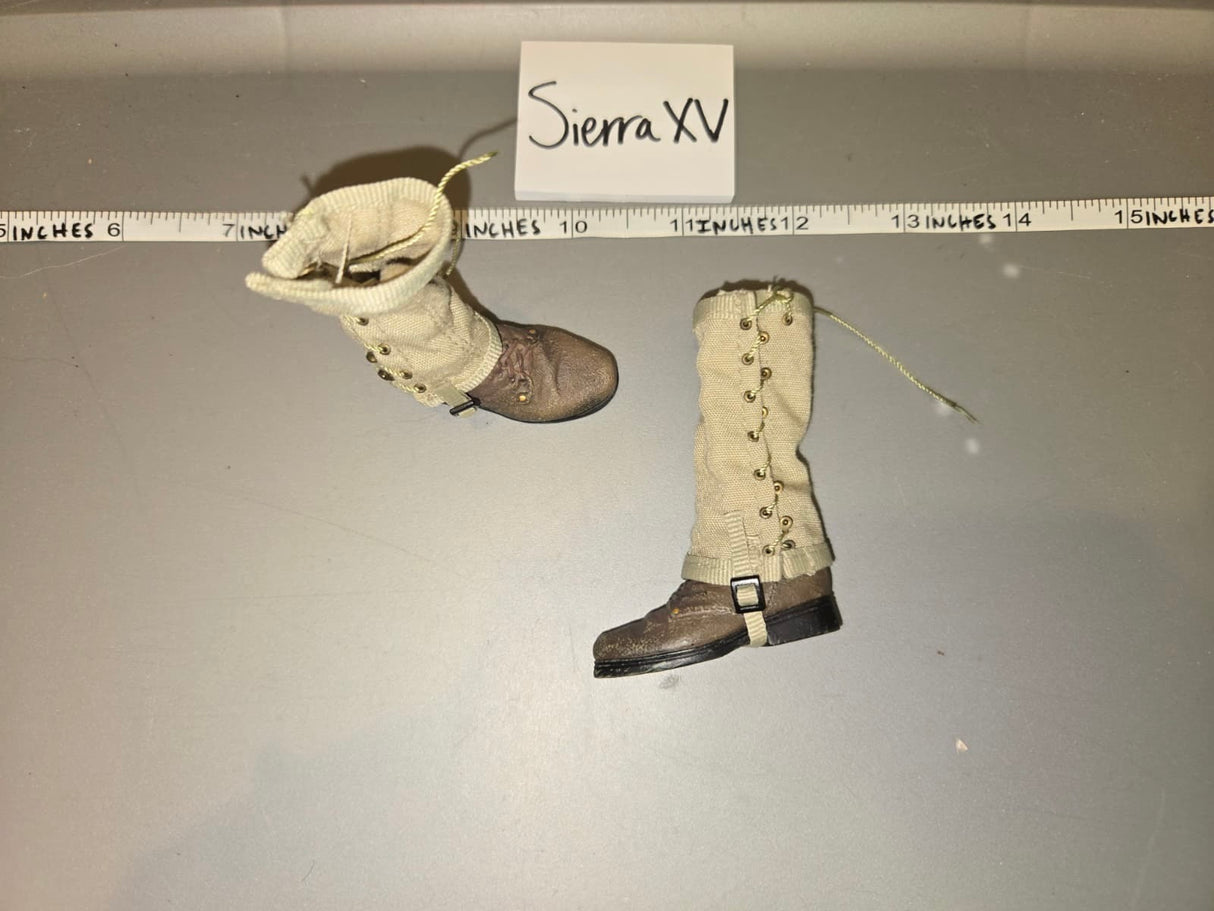 1/6 Scale WWII US USMC Marine Leggings and Boots