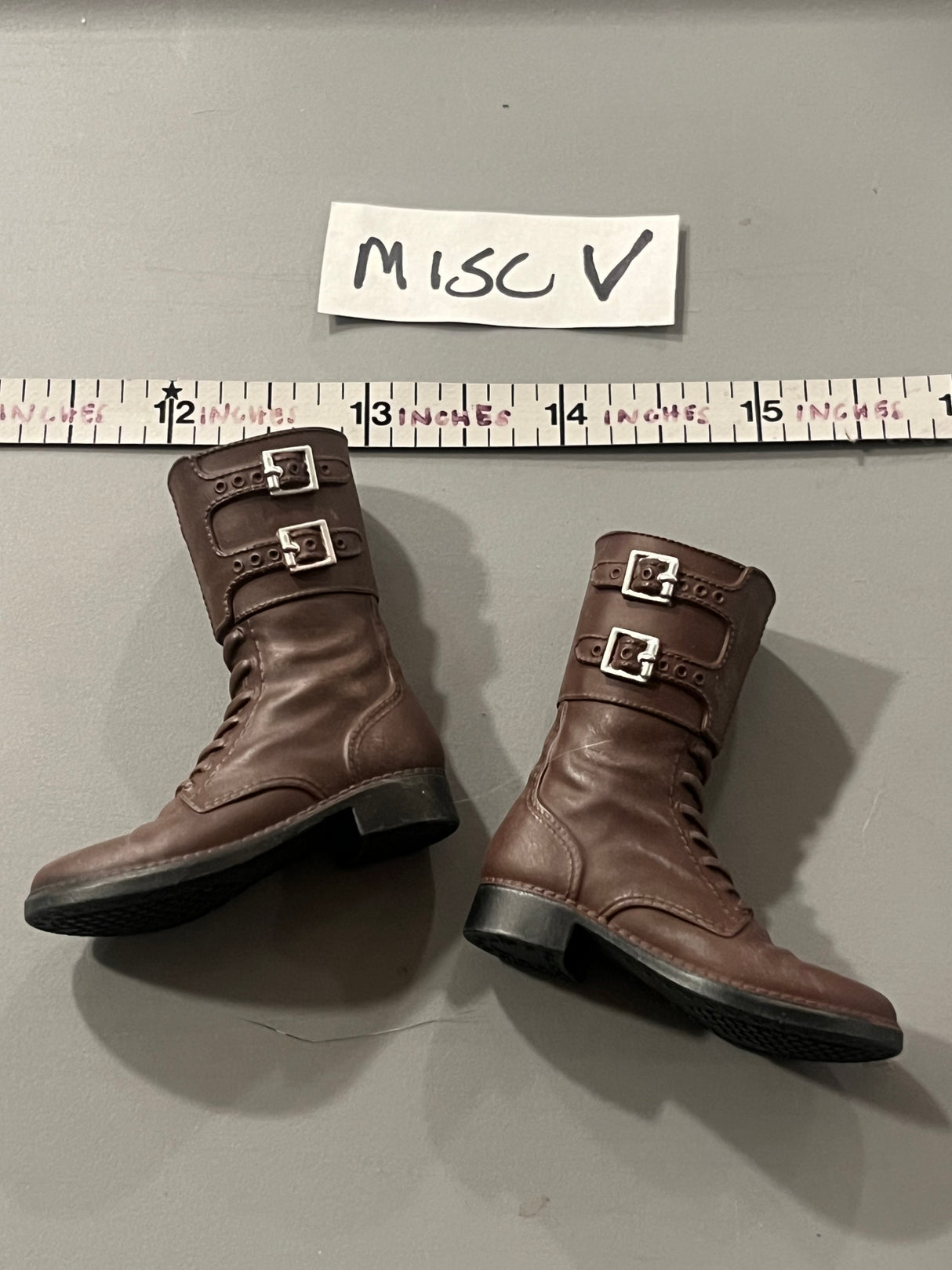 1/6 Scale WWII US Buckle Top Boots
