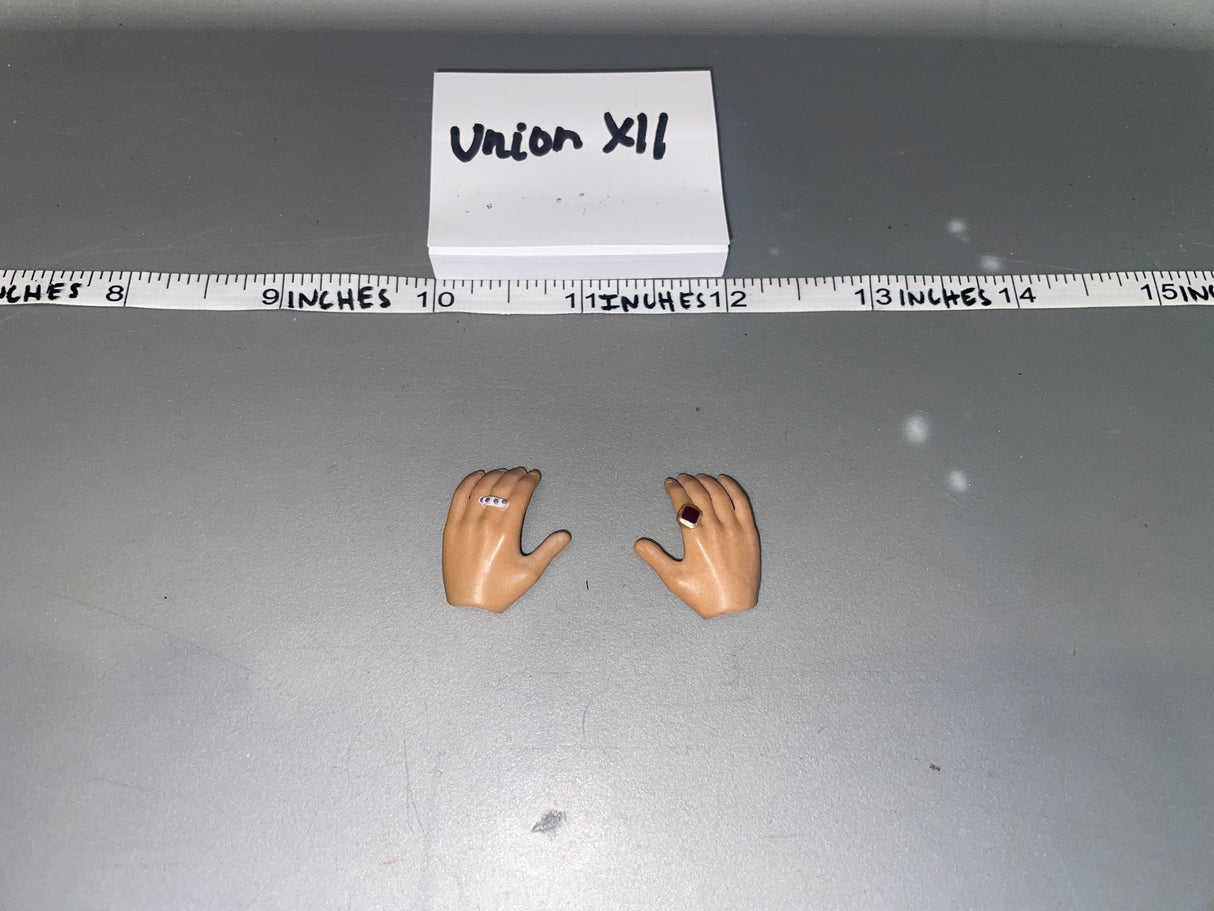 1/6 Scale Hand Set With Rings