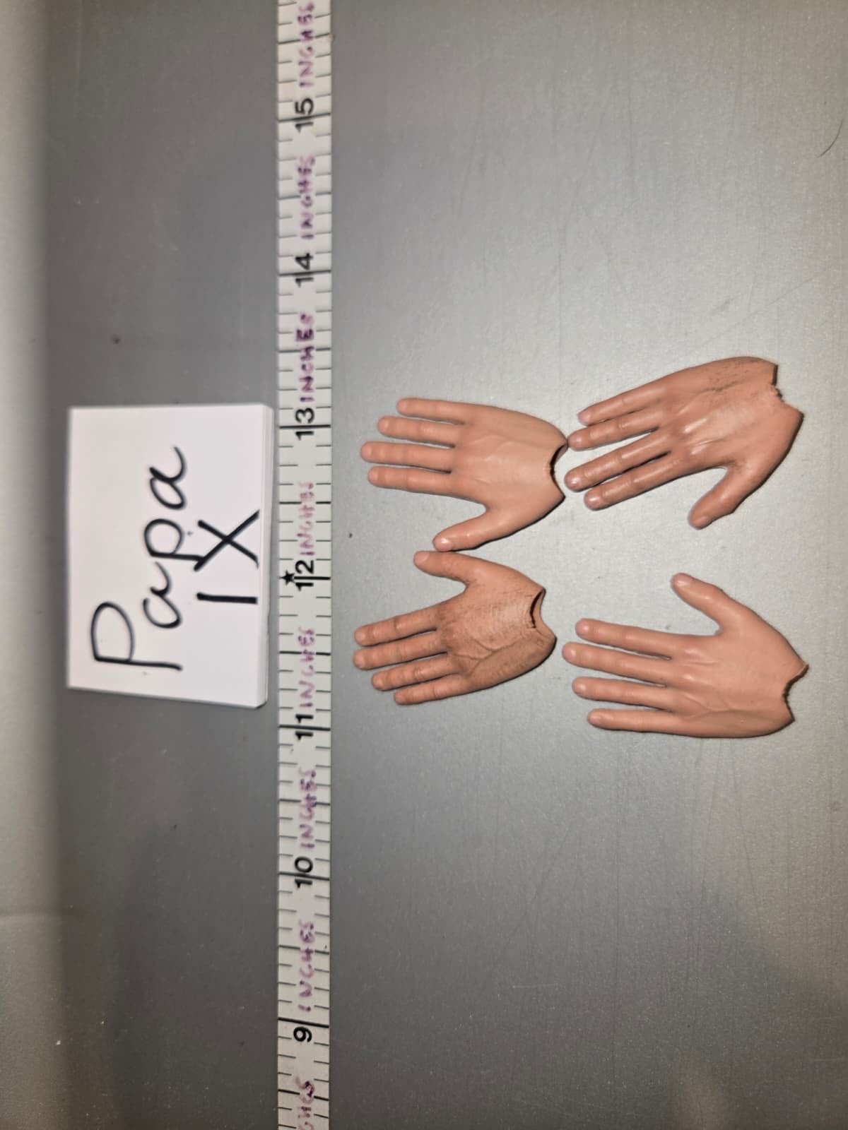 1/6 Scale Nude Figure Hand Lot - DID