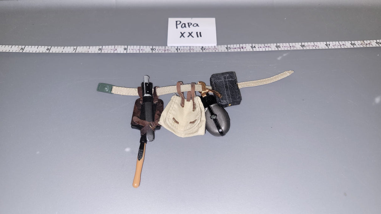 1/6 Scale WWII German Tropical Afrika Korps Field Gear