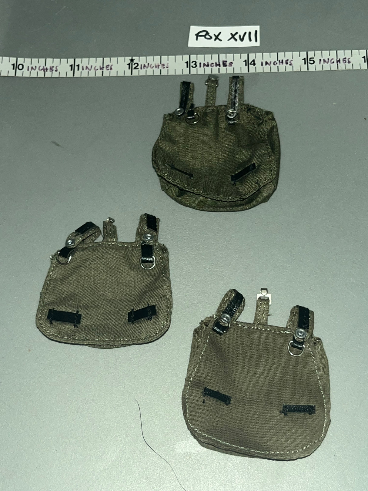 1/6 Scale WWII German Bread Bag Lot
