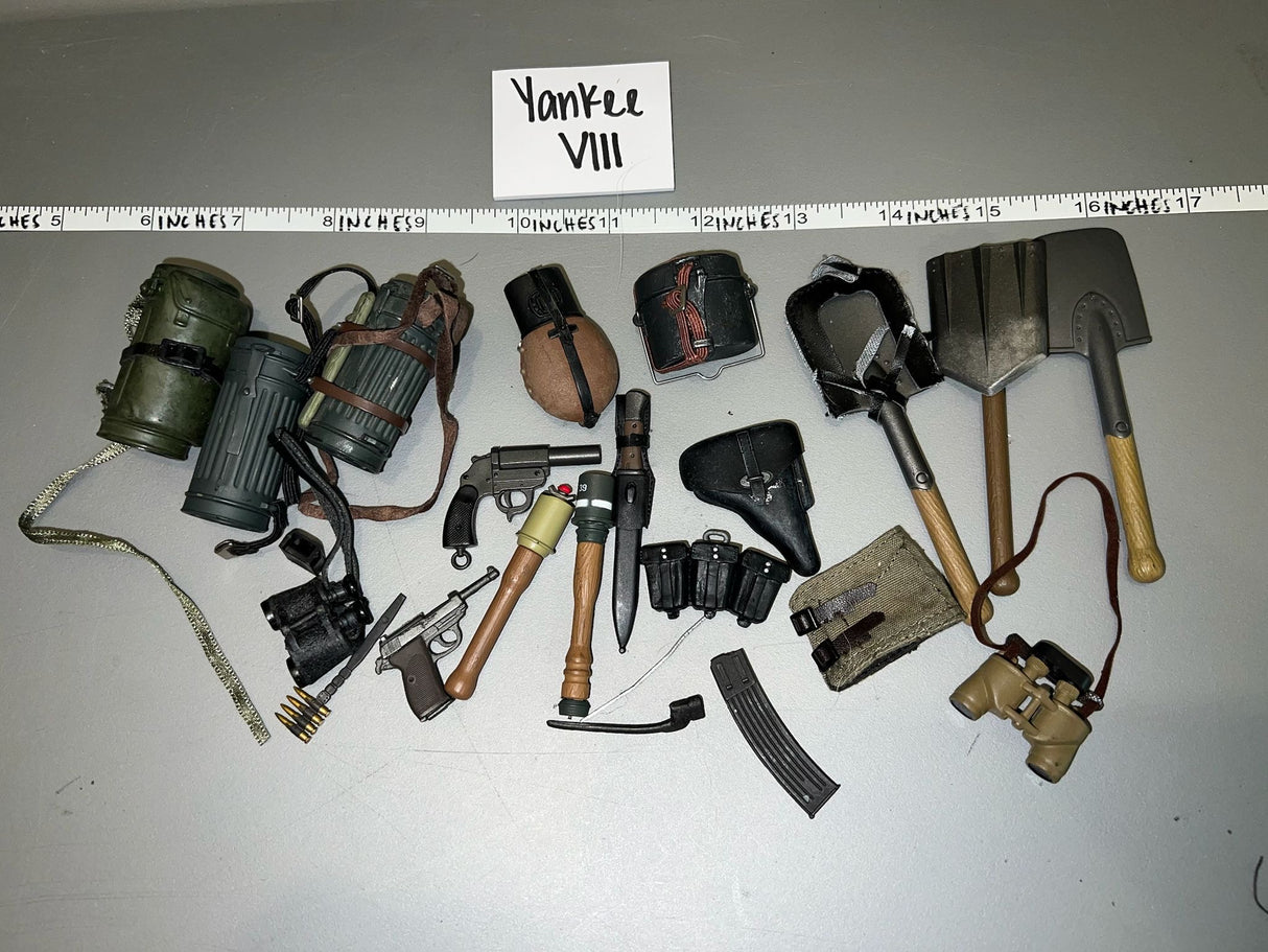1/6 Scale WWII German Field Gear Lot