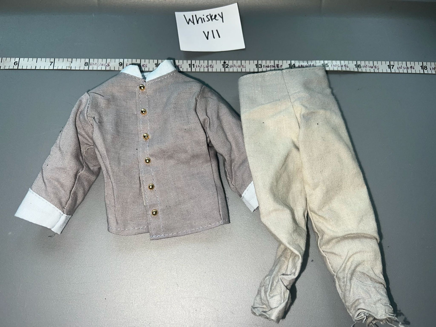 1/6 Scale Civil War Confederate  Uniform