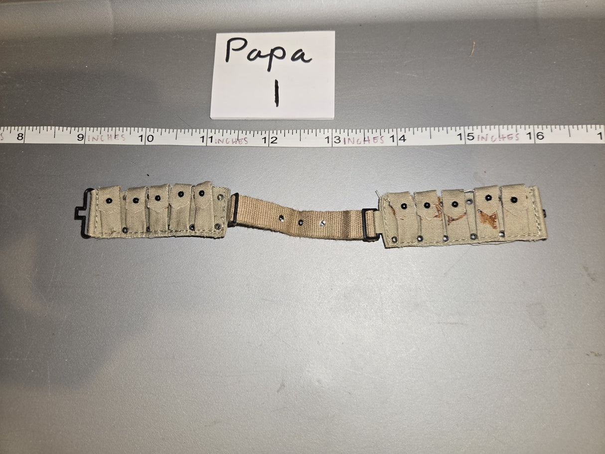 1/6 Scale World War One US Cartridge Belt - Sideshow