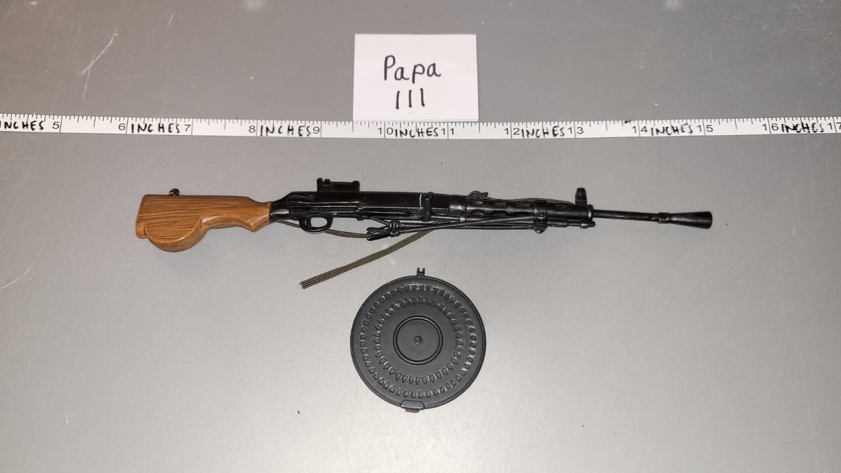 1/6 Scale WWII Russian DP-28 Machine Gun