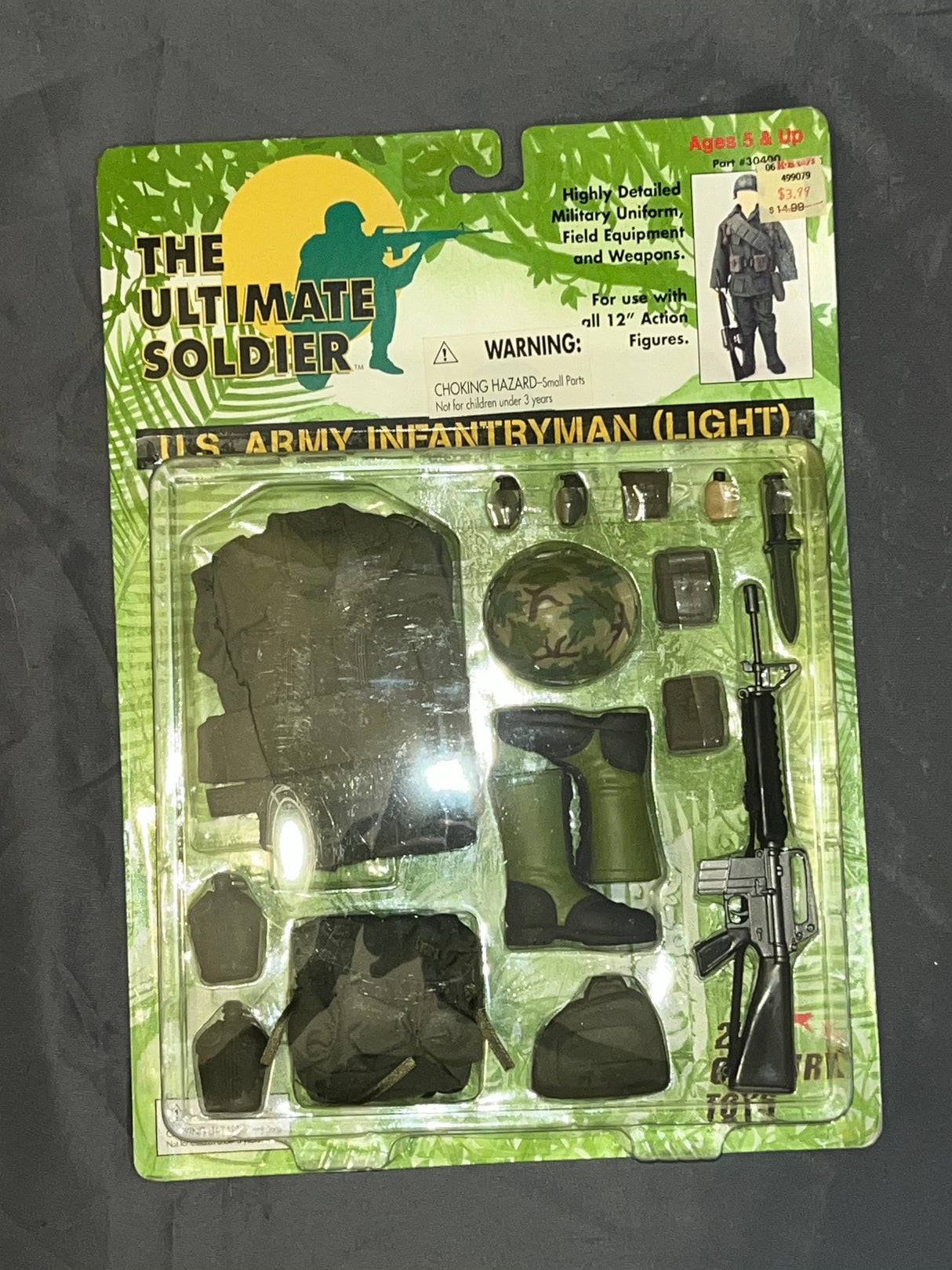 1/6 Scale Ultimate Soldier Vietnam Uniform Set - US Army Infantryman (Light) - NIB