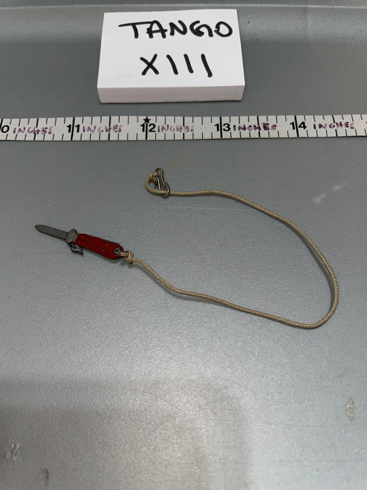 1/6 scale WWII German Fallschirmjager Switch Blade Knife