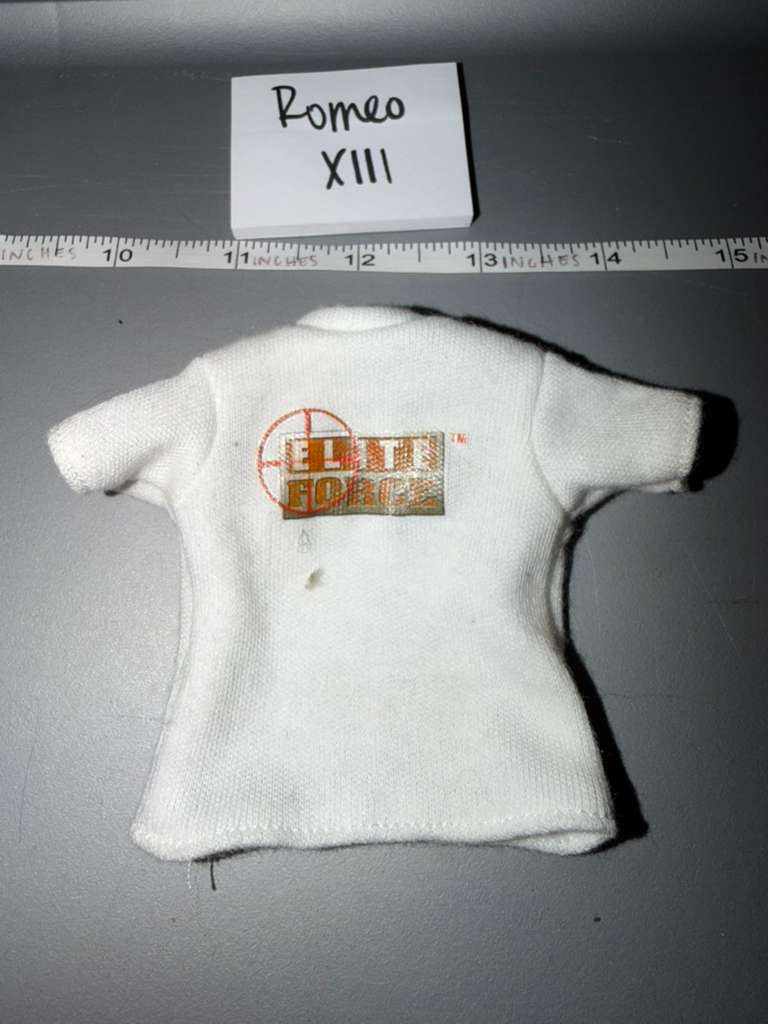 1:6 Scale Modern Era White T Shirt