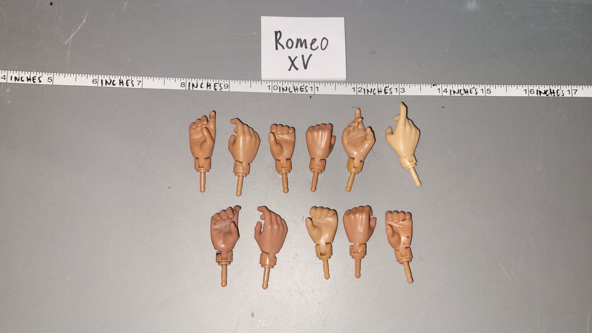 1/6 Scale Nude Figure Hand Lot - Ultimate Soldier