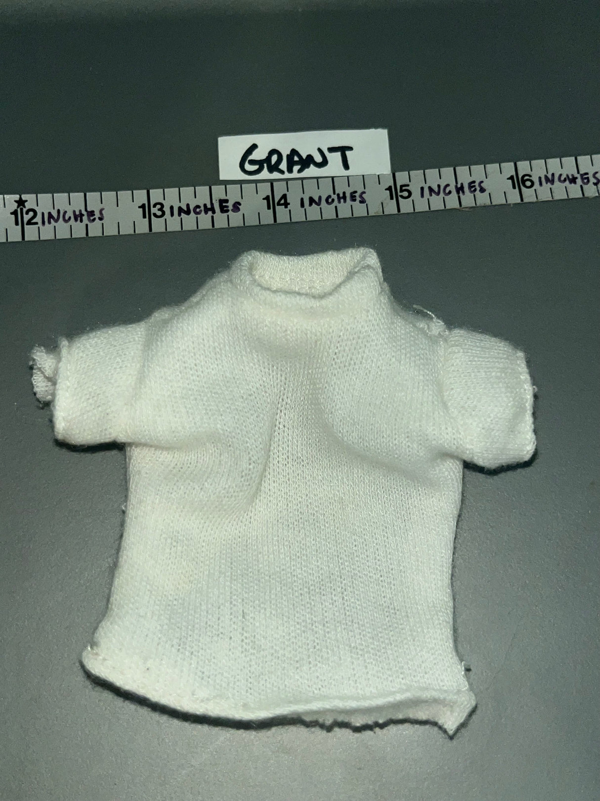 1:6 Scale Modern Era White T Shirt -