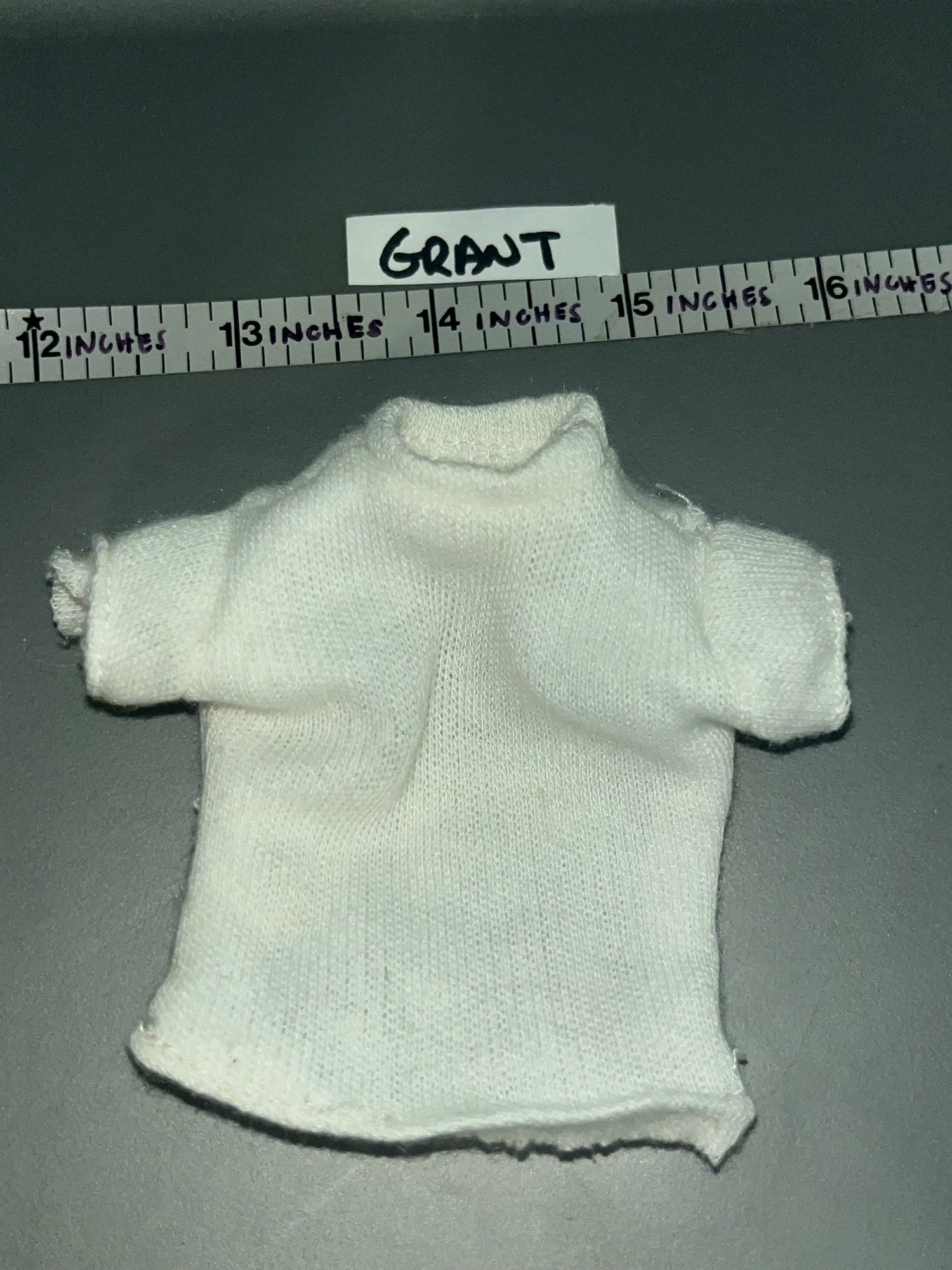 1:6 Scale Modern Era White T Shirt -