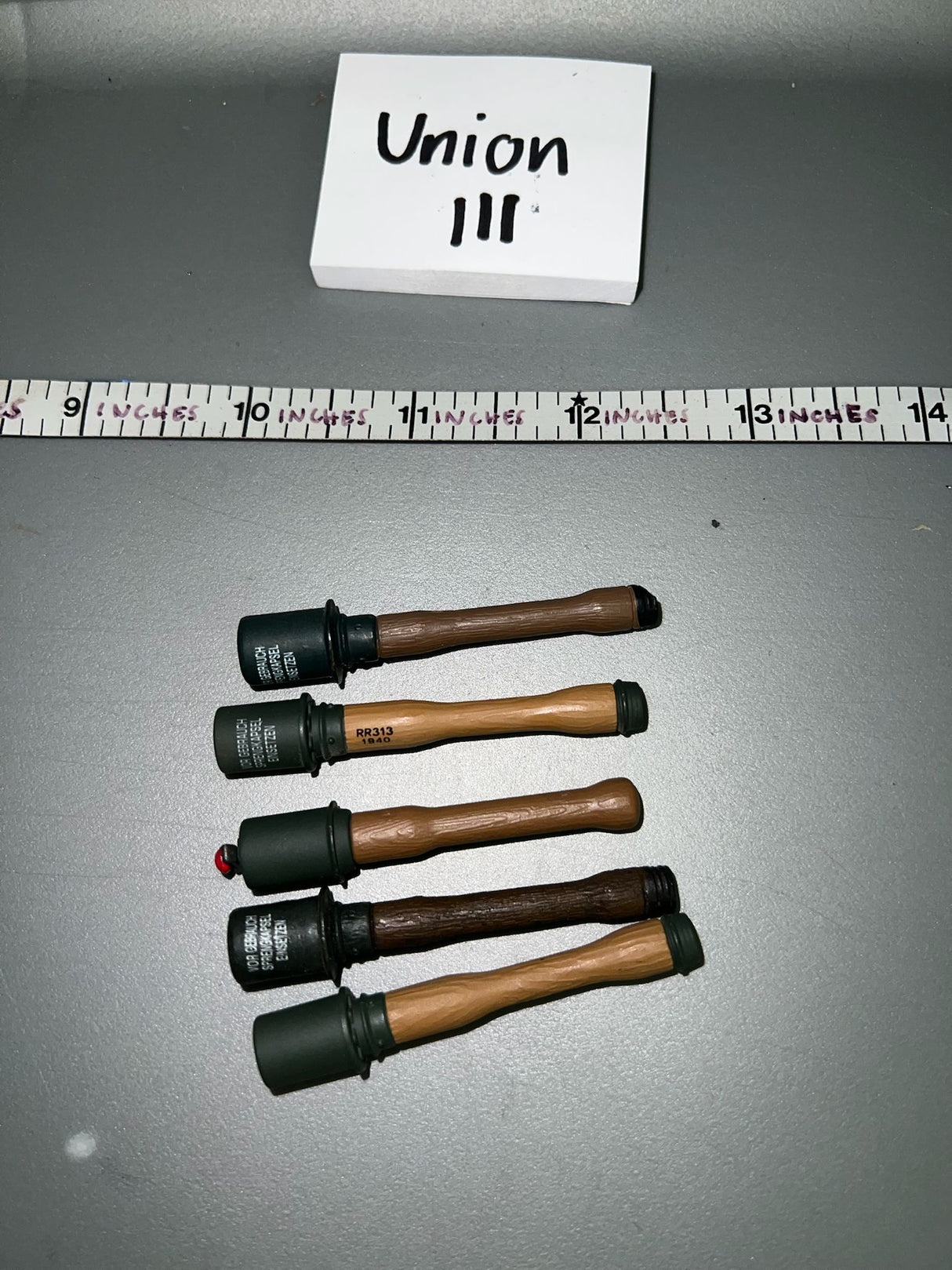 1/6 WWII German Grenade Lot