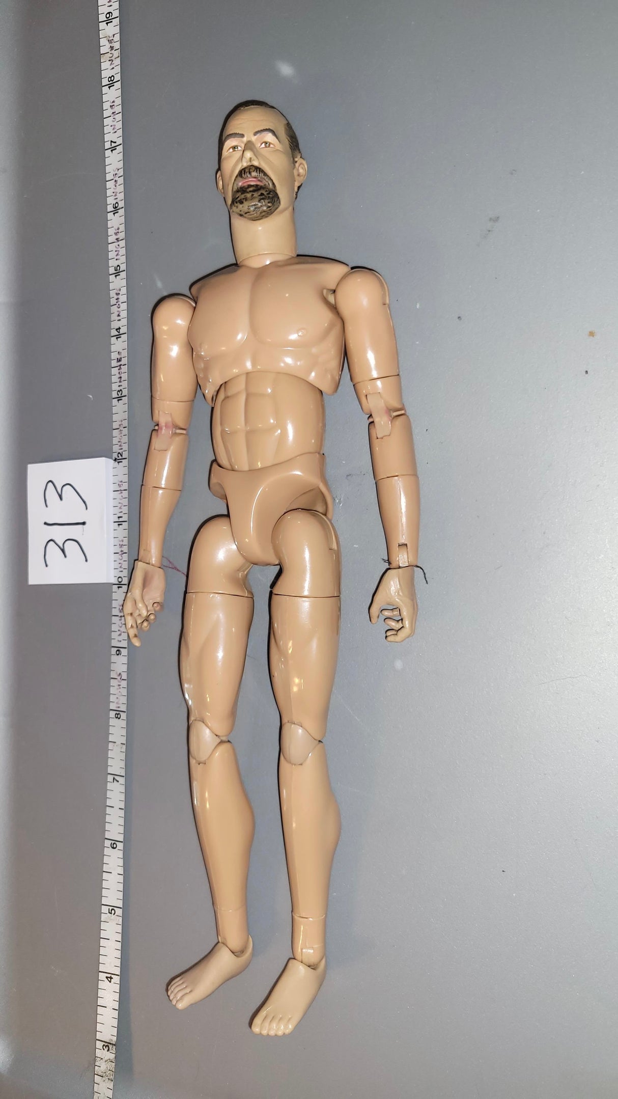 1/6 Scale Nude Sideshow Civil War Western Figure