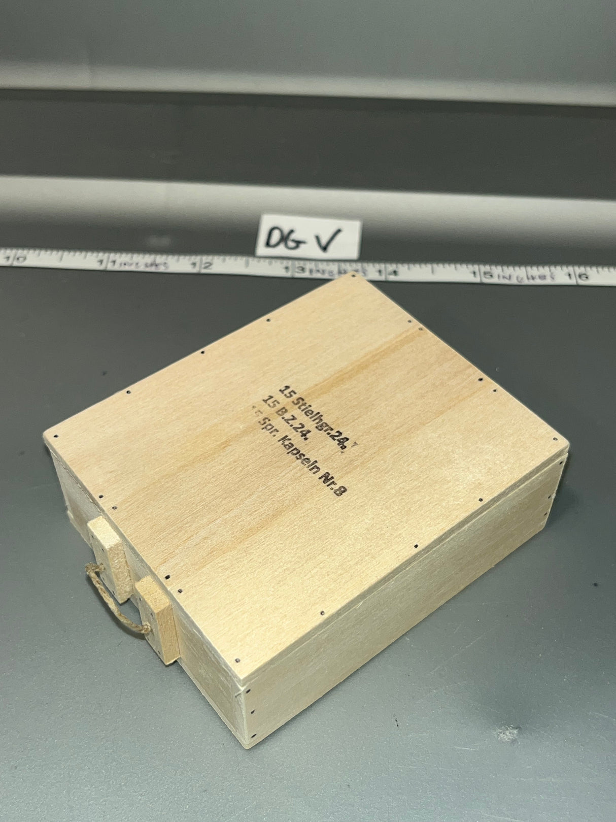 1/6 Scale WWII German Grenade Ammunition Crate