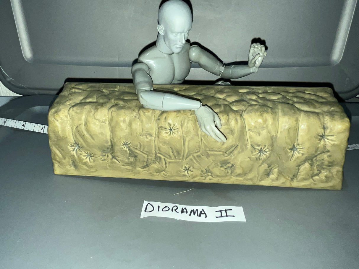 1/6 Scale Wall / Barrier / Fortification Section - Diorama Item