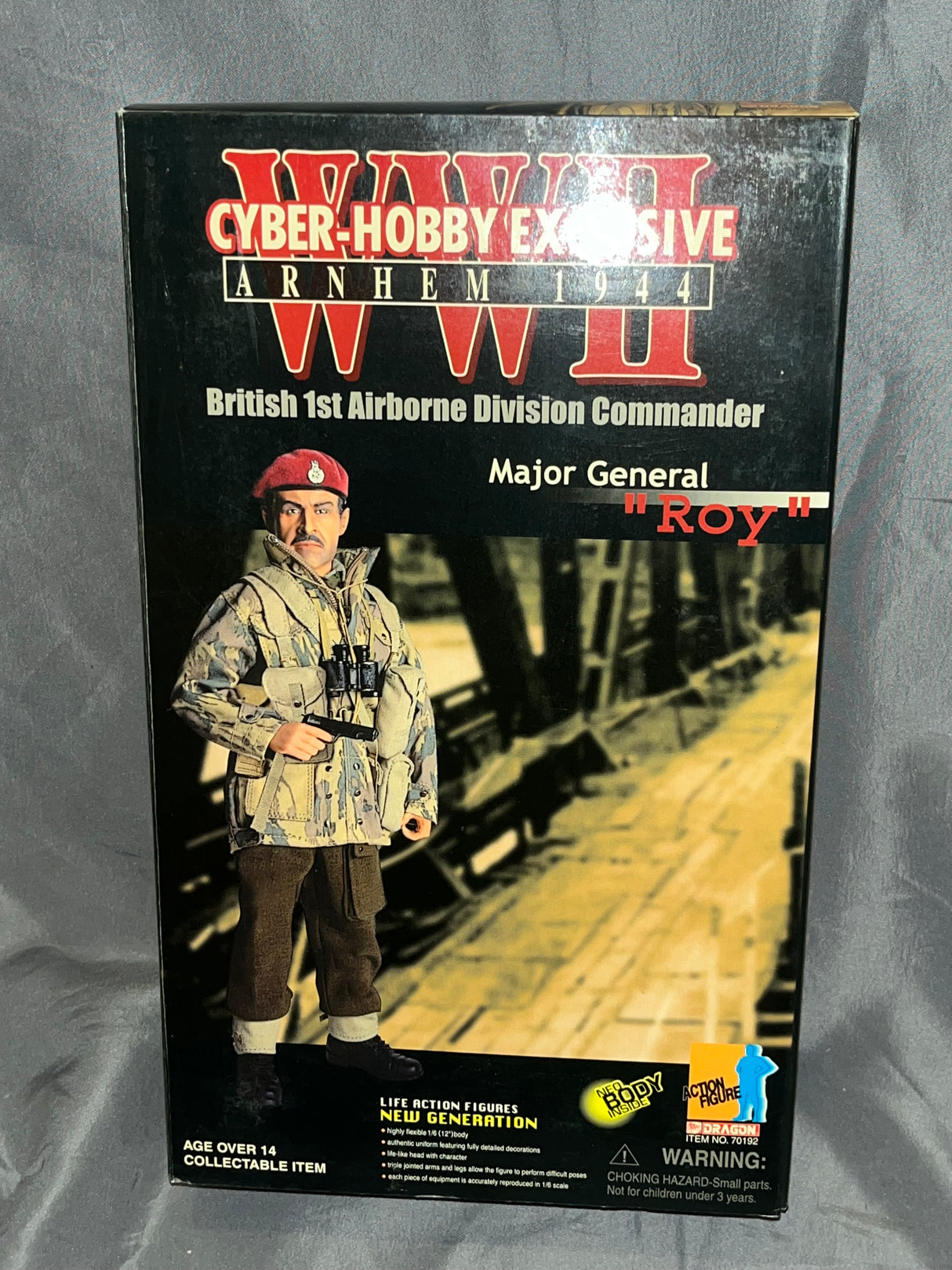 1/6 Scale WWII British Paratrooper Major General Roy - NIB Dragon Cyber Hobby