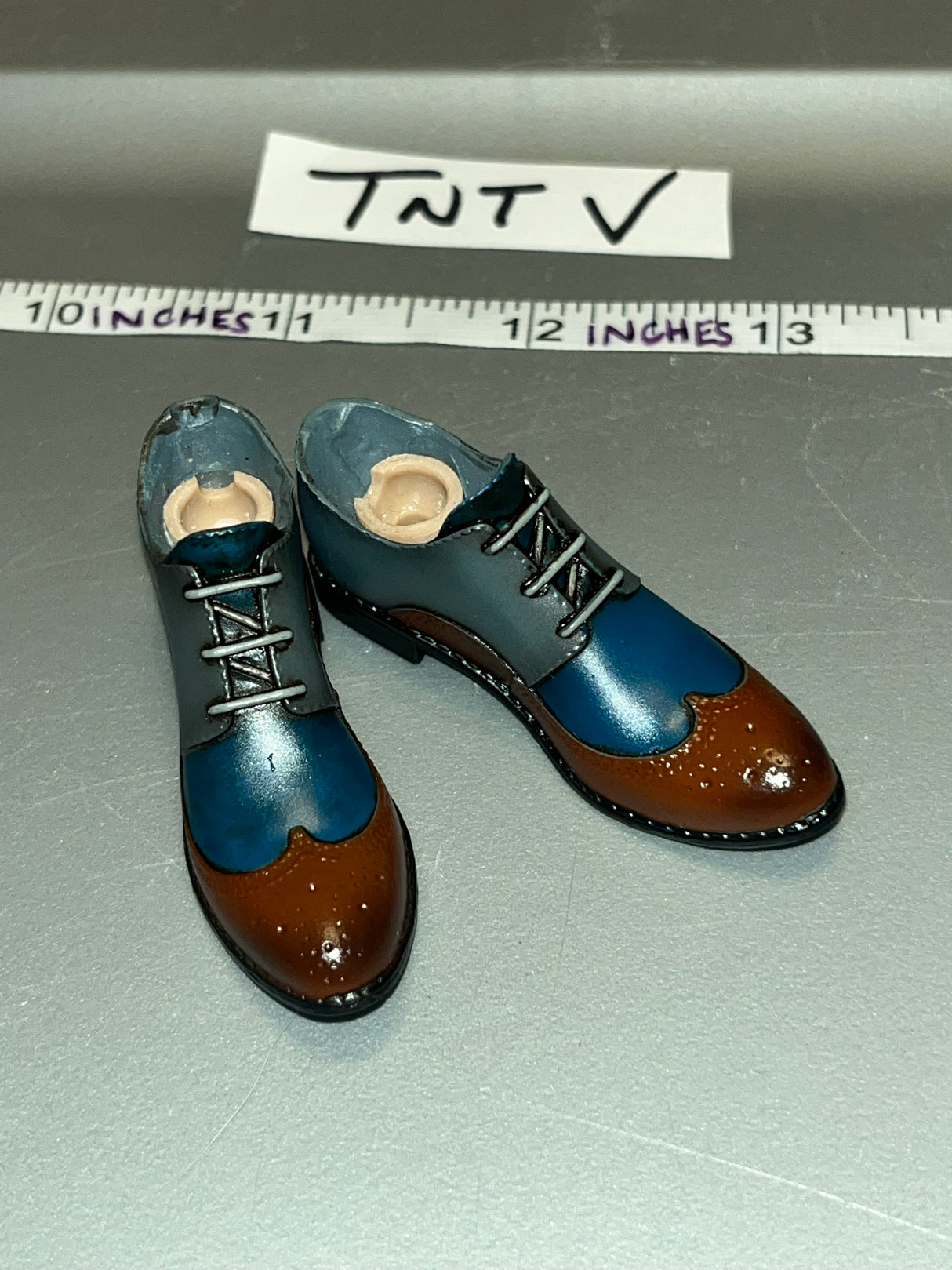 1/6 Scale Modern Era Oxford Dress Shoes - DAM Gangsters Kingdom Neil