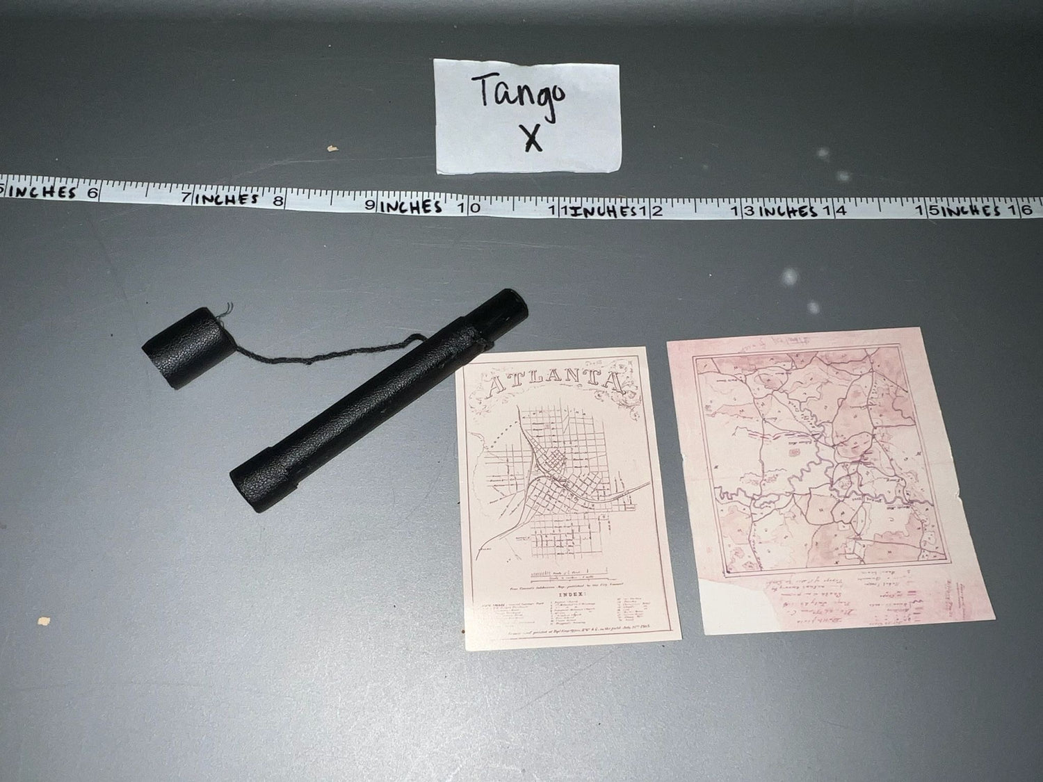 1/6 Scale Civil War Map