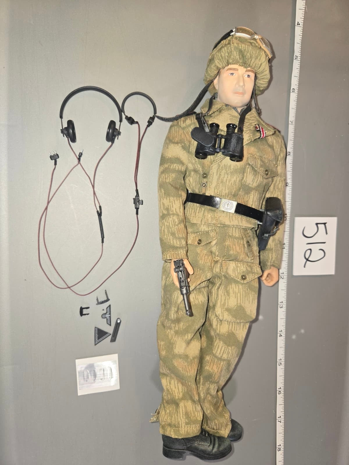 1:6 Scale WWII German Heer Tanker Dressed Figure - Dragon