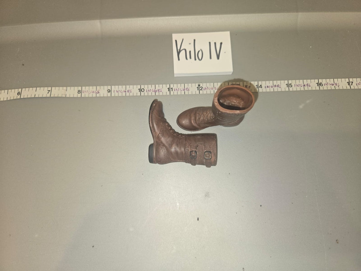 1/6 Scale WWII US Buckle Top Boots