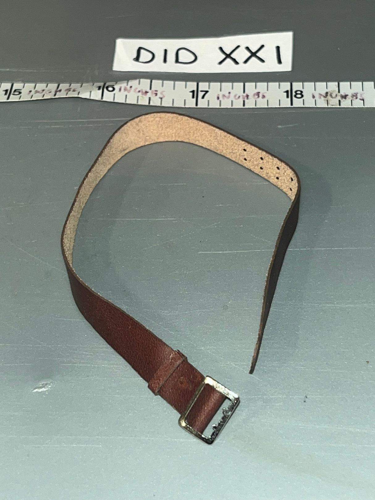 1/6 Scale DID WWII German Leather Belt - Luftwaffe Pilot Erich Hartman