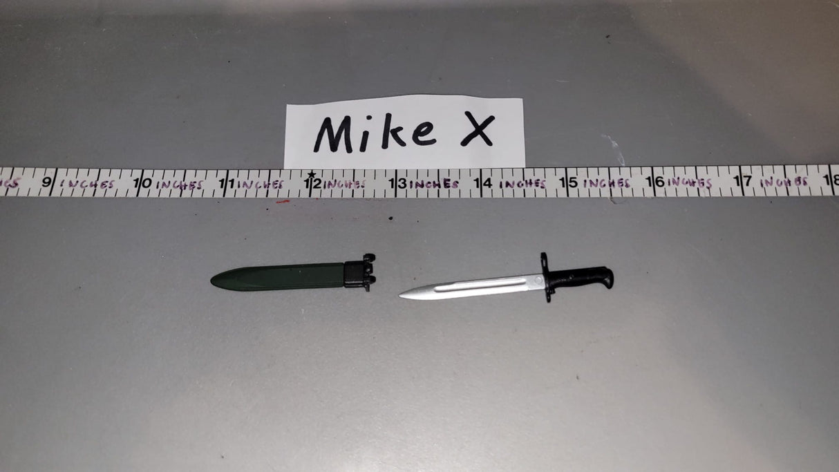 1/6 Scale WWII US Bayonet and Sheath