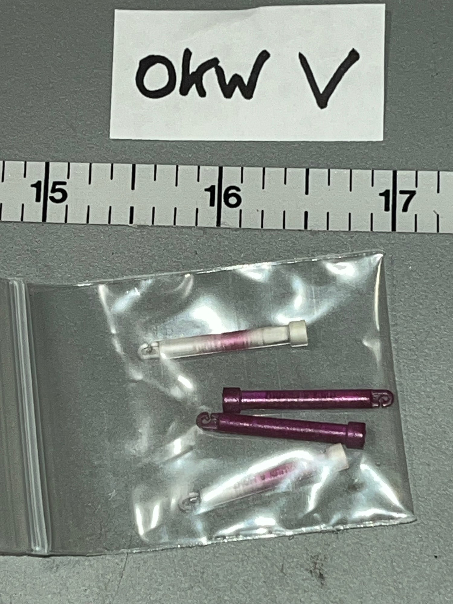 1/6 Scale Modern Glow Stick Chem Light Lot - Easy Simple Delta 2006