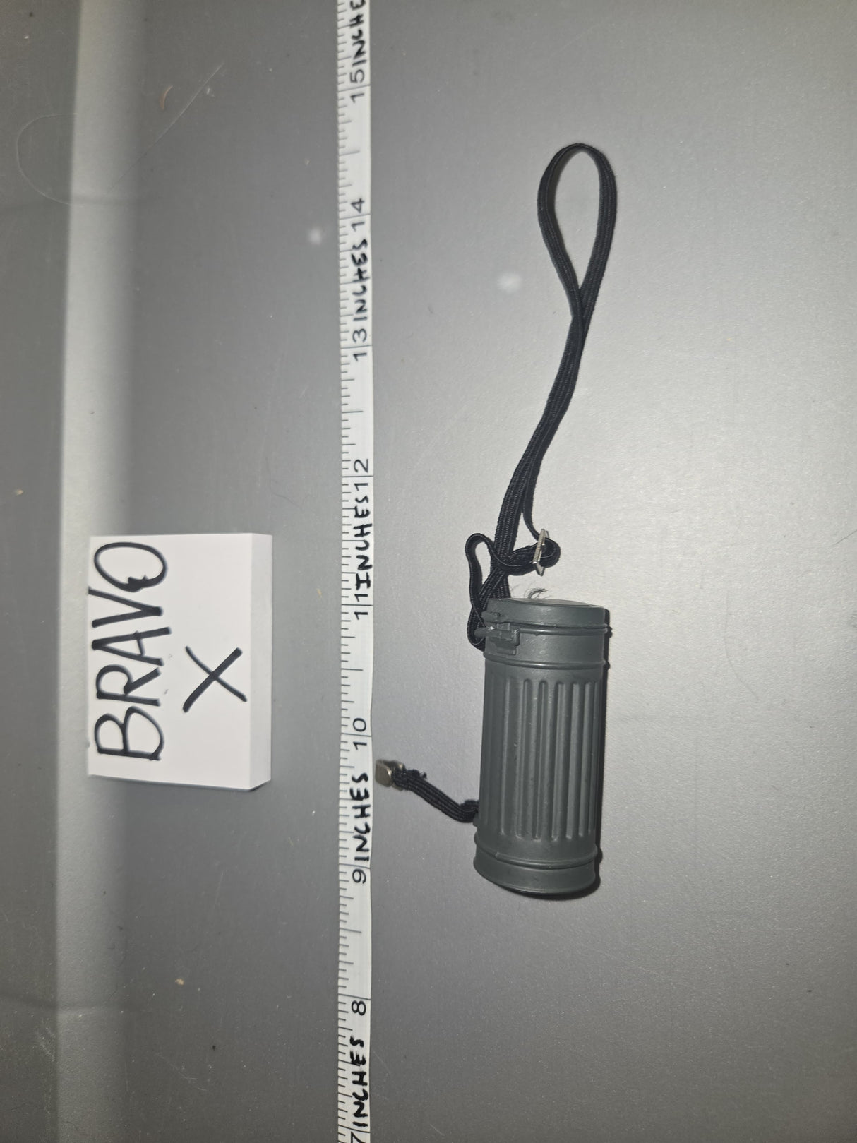 1/6 Scale WWII German Gas Mask Can