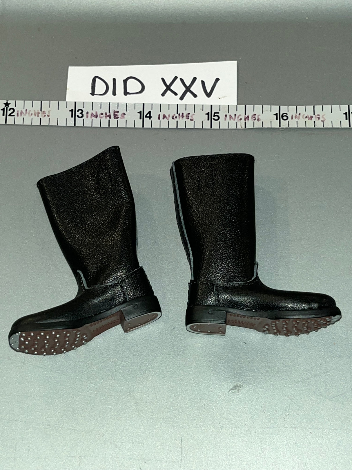 1/6 Scale WWII German Leather Jack Boots - DID Steiner D80188
