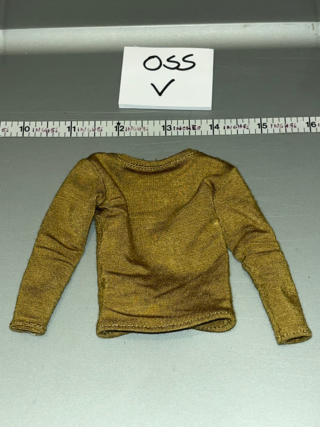 1:6 Scale WWII US Tanker Long Sleeve Shirt - Coon Ass Loader - Facepool