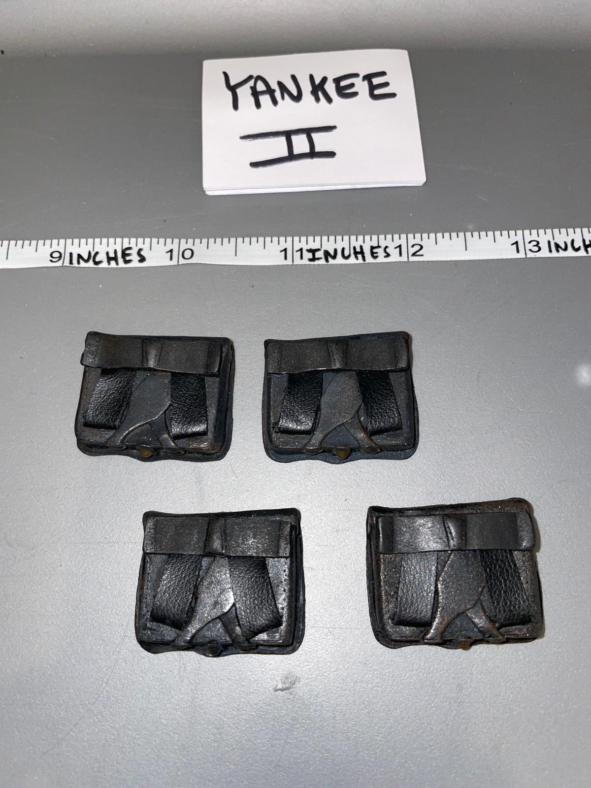 1/6 Scale Western Era Civil War Cartridge Pouch Lot