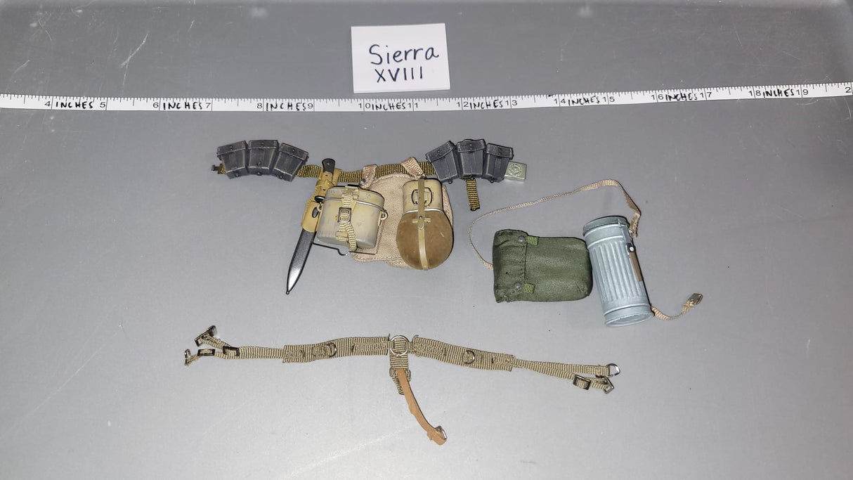 1/6 Scale WWII German Afrikakorps Field Gear Lot