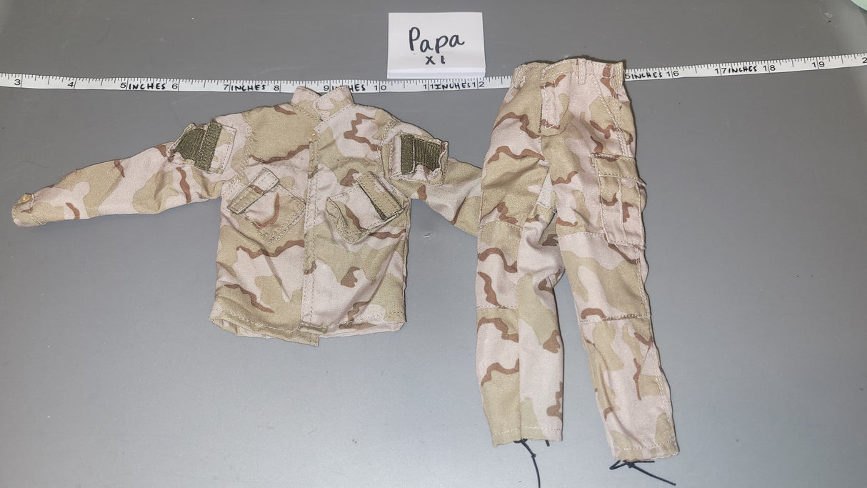 1/6 Scale Modern Era Desert BDU Uniform
