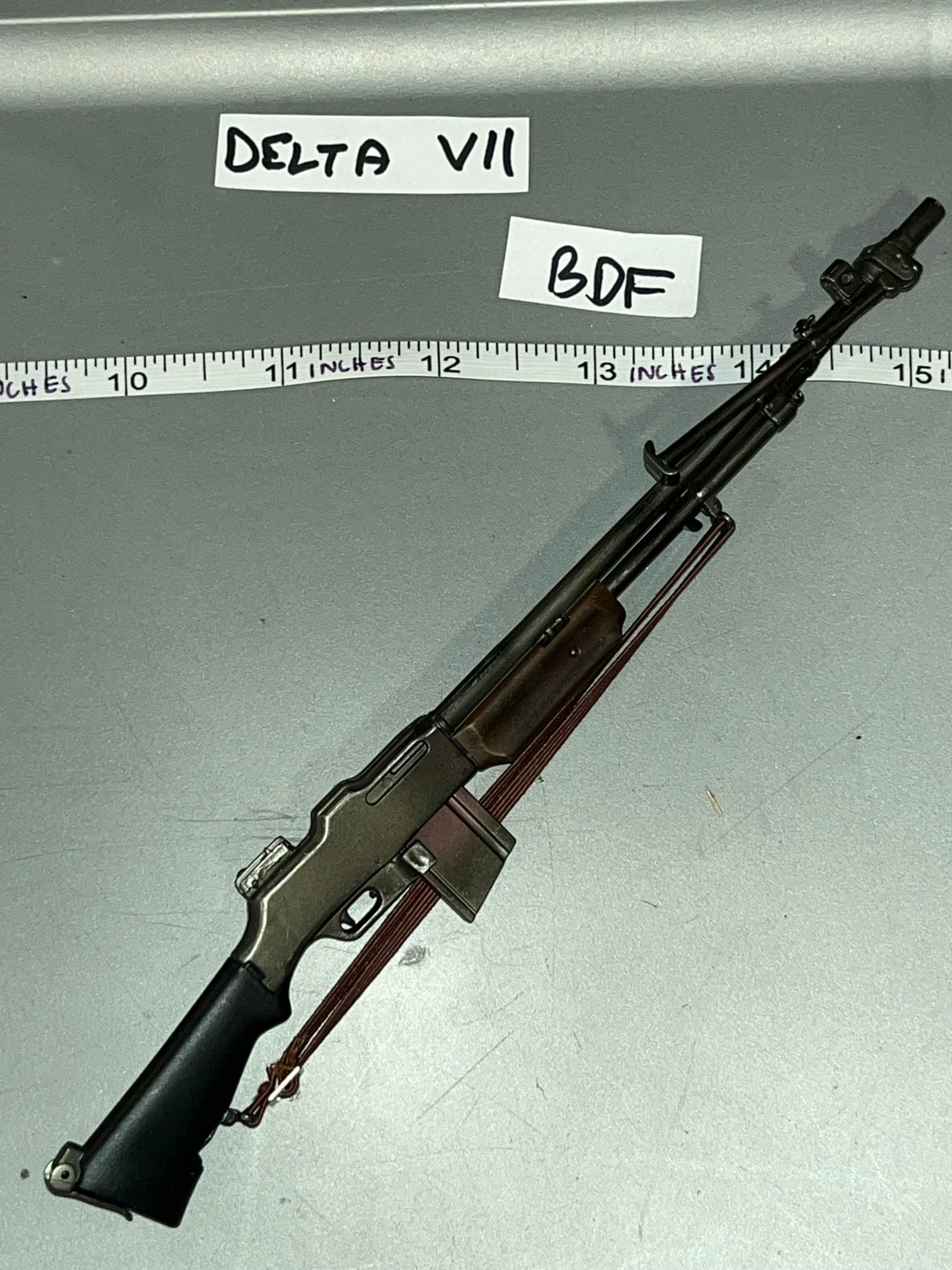 1/6 Scale WWII US BAR Light Machine Gun - BDF