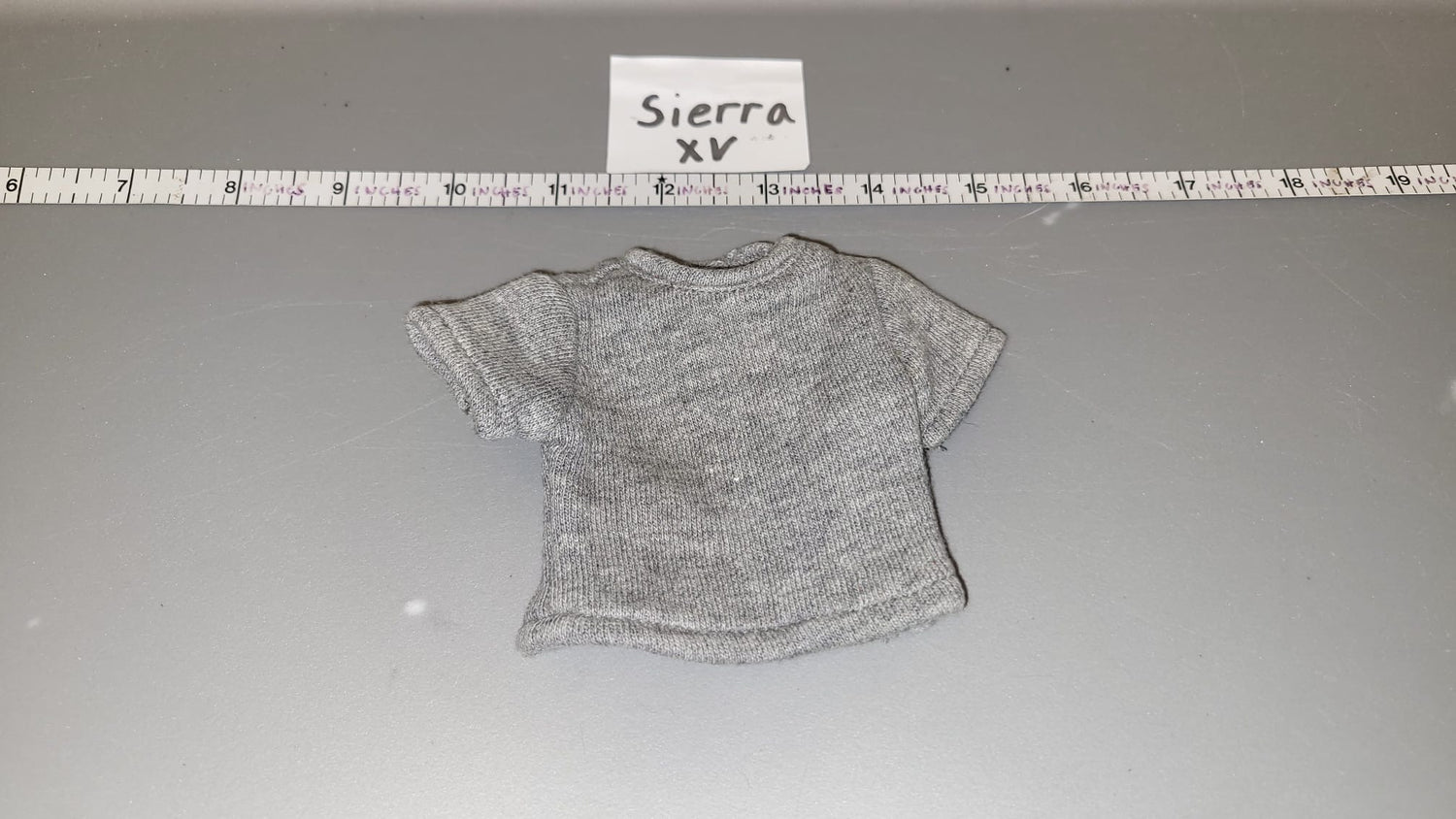 1:6 Scale Modern Era Grey T Shirt