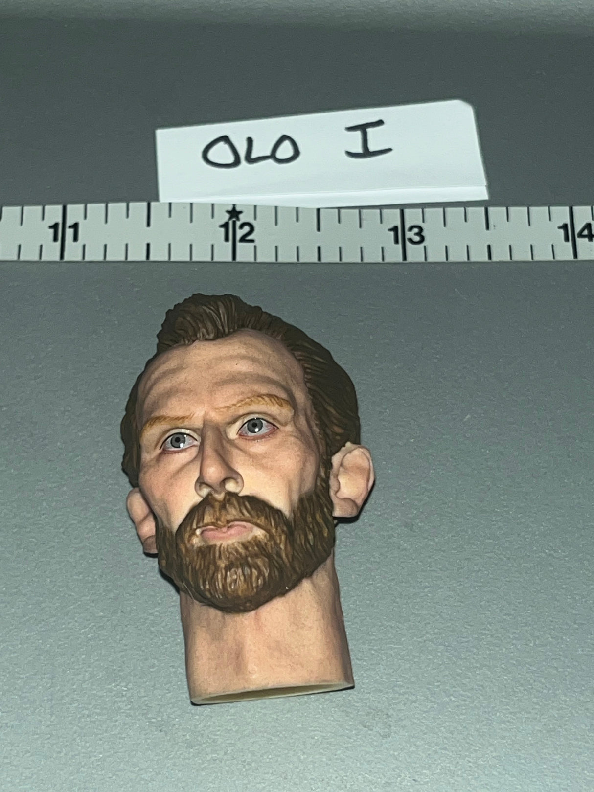 1/6 Scale Civil War Head Sculpt - QORange Texas Confederate