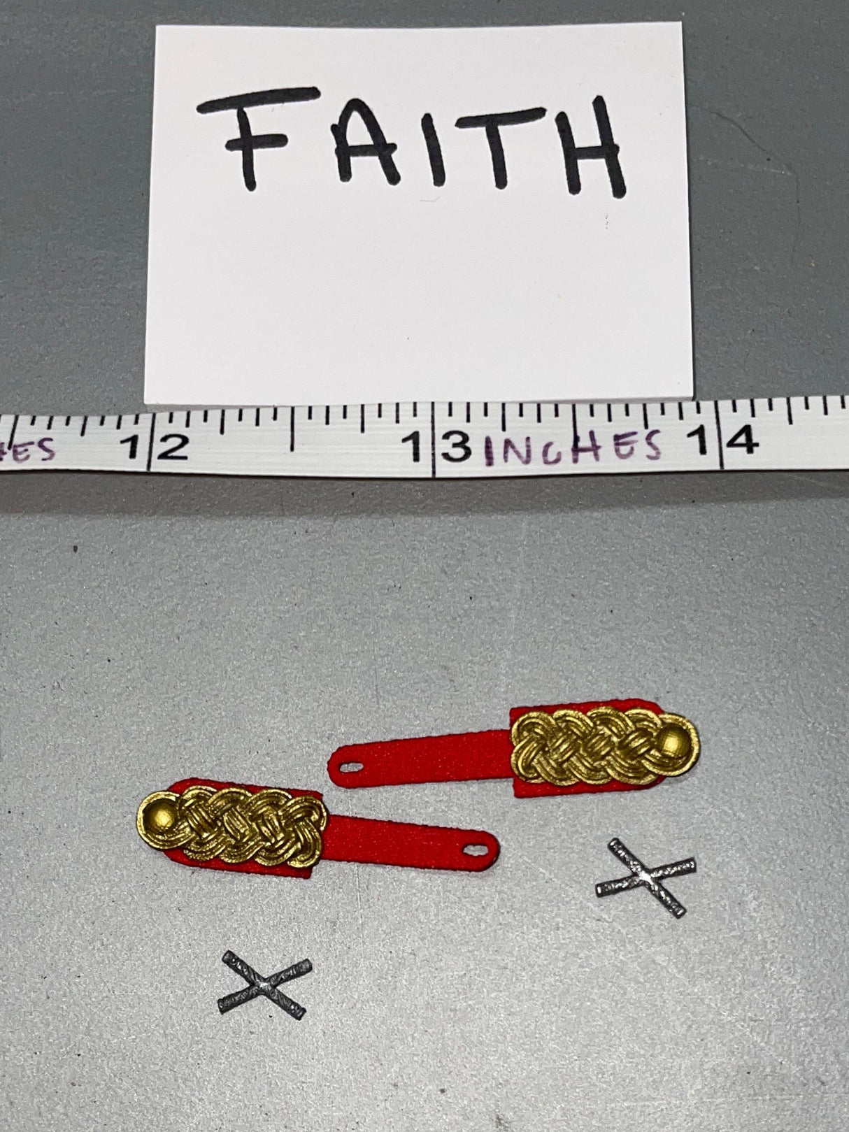 1/6 Scale WWII German Field Marshall Shoulder Boards - DID