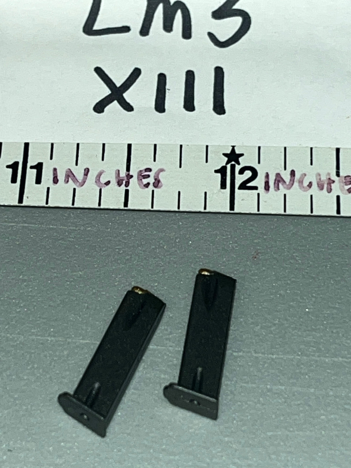 1:6 Scale Modern British Pistol Magazine Lot - DAM U.K. British SAS Gulf War Gunner