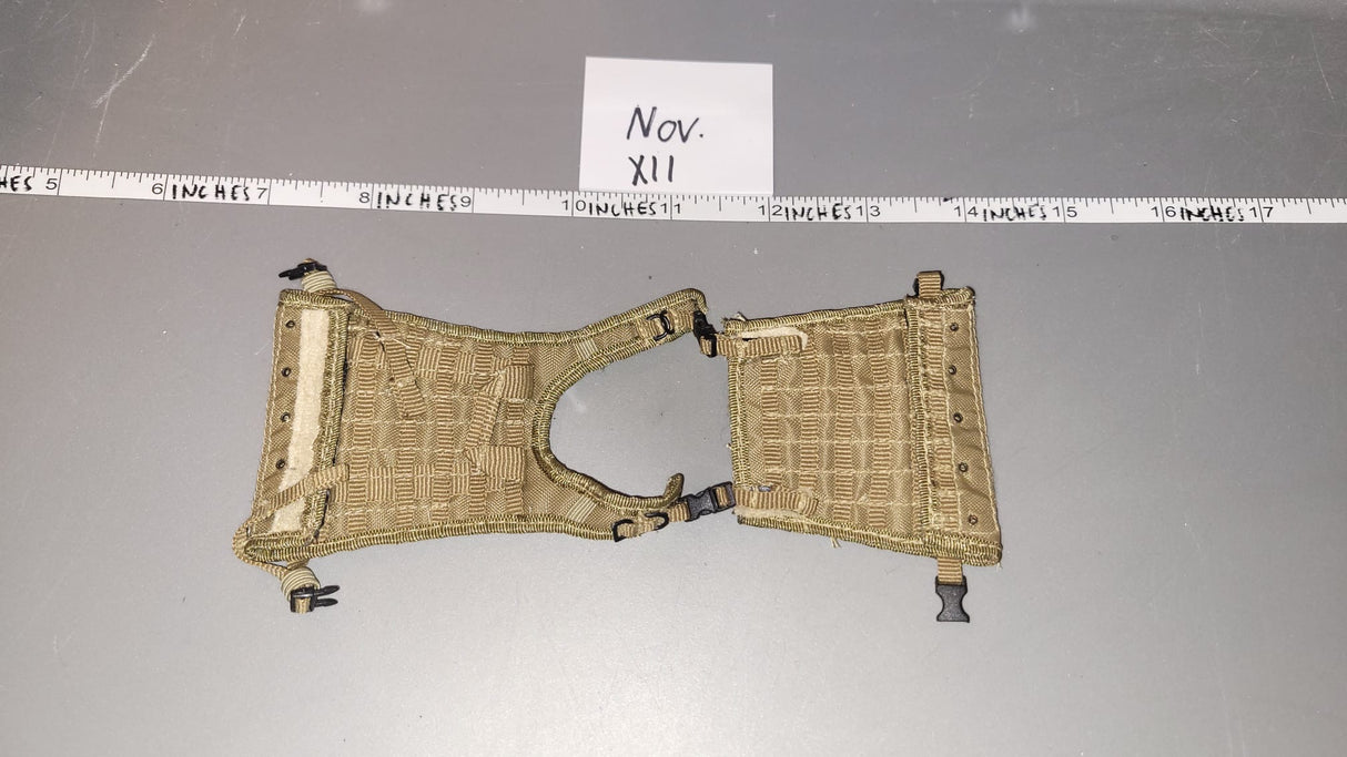 1/6 Scale Modern Era Coyote Load Bearing Tactical Vest