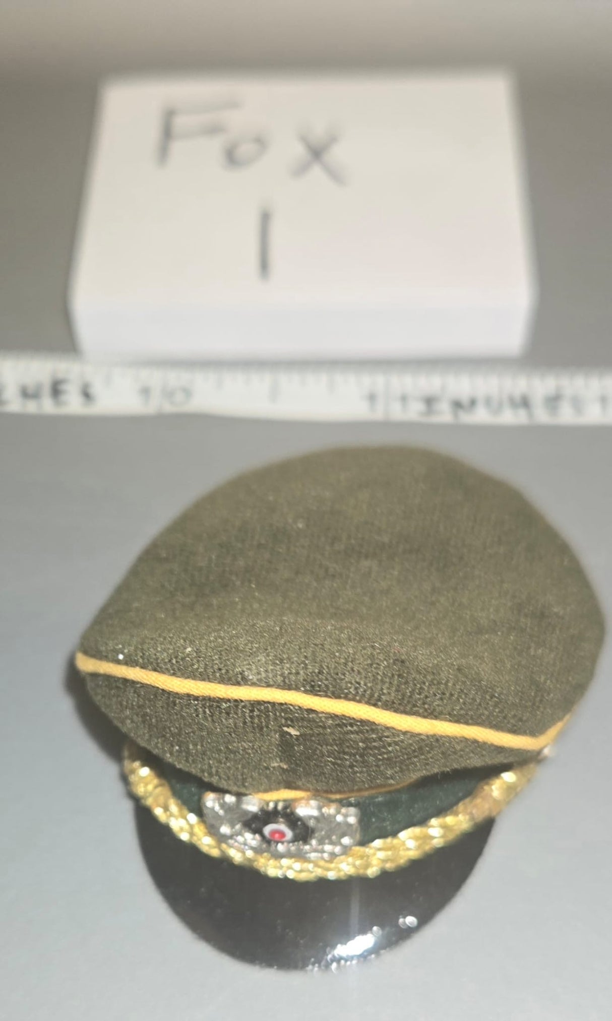 1/6 Scale WWII German Officer Cap - DID