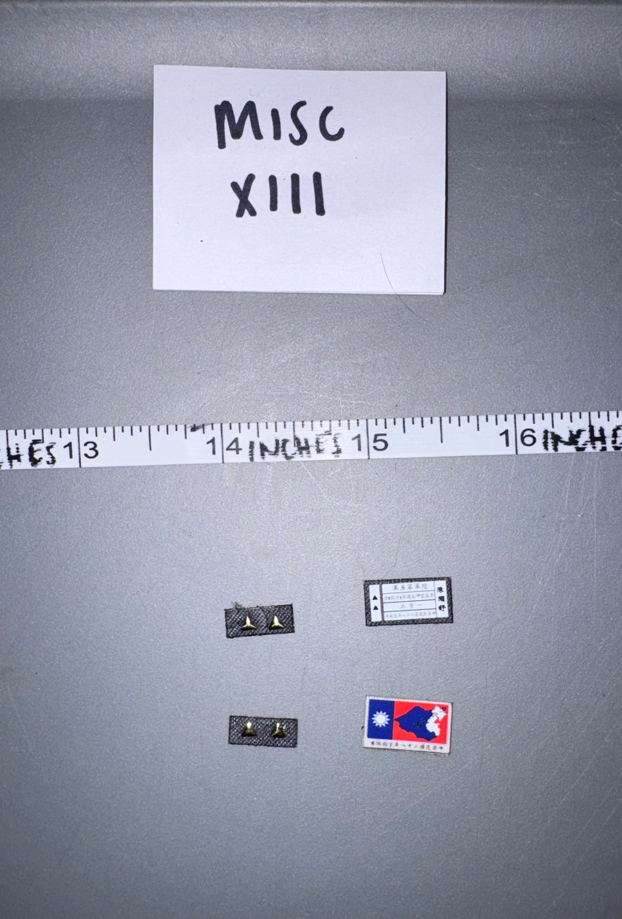 1/6 Scale WWII Chinese Insignia - BGM