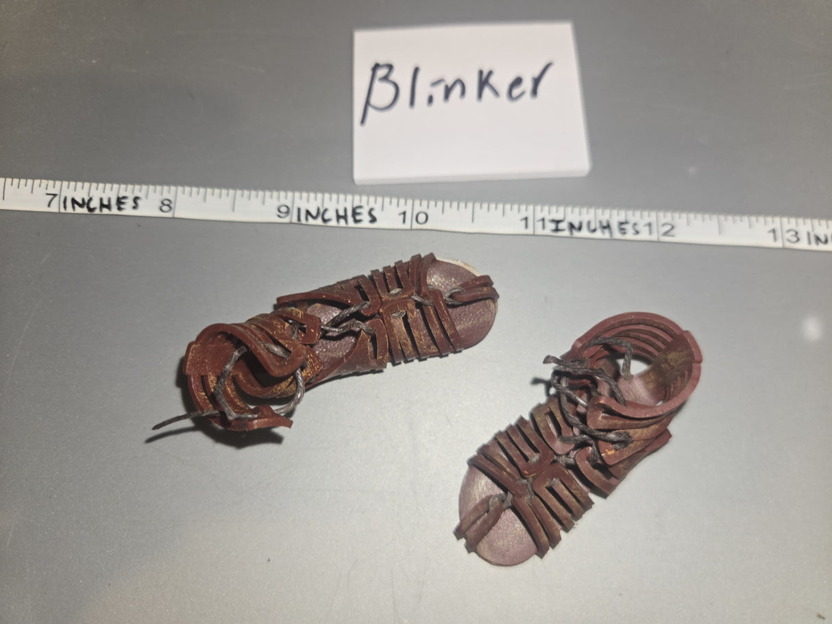 1/6 Scale Ancient Roman Sandals - Medieval