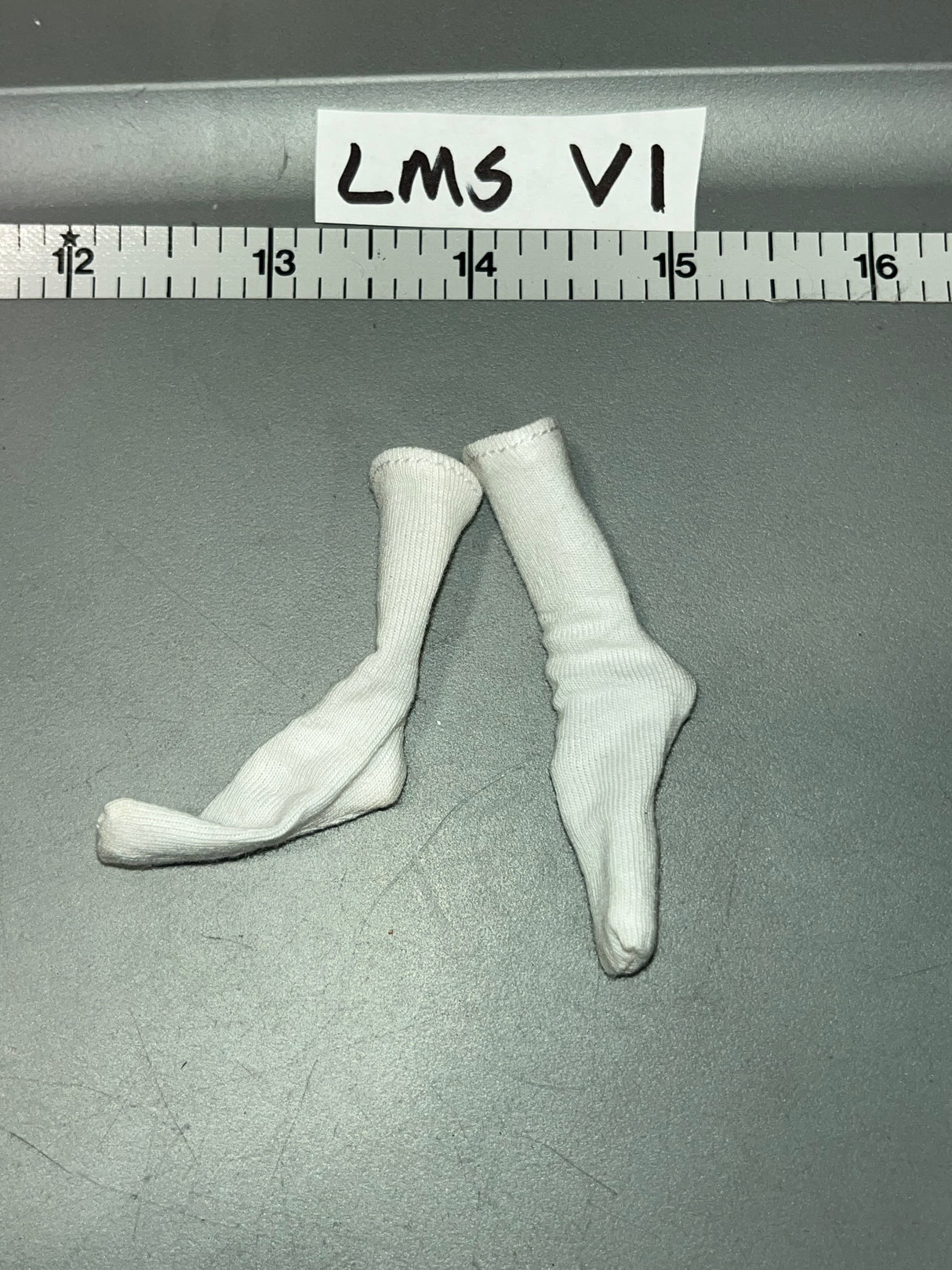 1:6 Korean War Chicom PLA Chinese White Socks - Vietnam NVA - Flagset