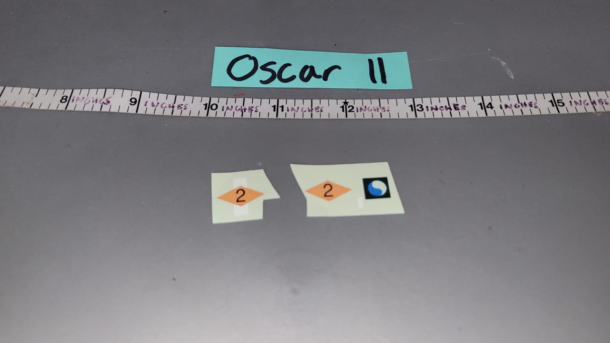 1/6 Scale WWII US Ranger Helmet Decals