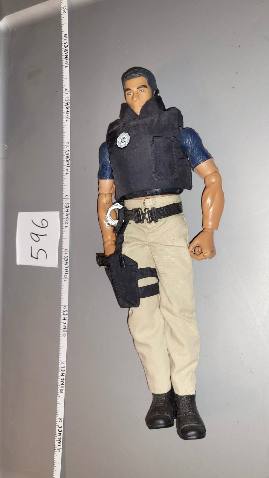 1:6 Scale Modern FBI Police Dressed Figure - Hasbro / GI Joe
