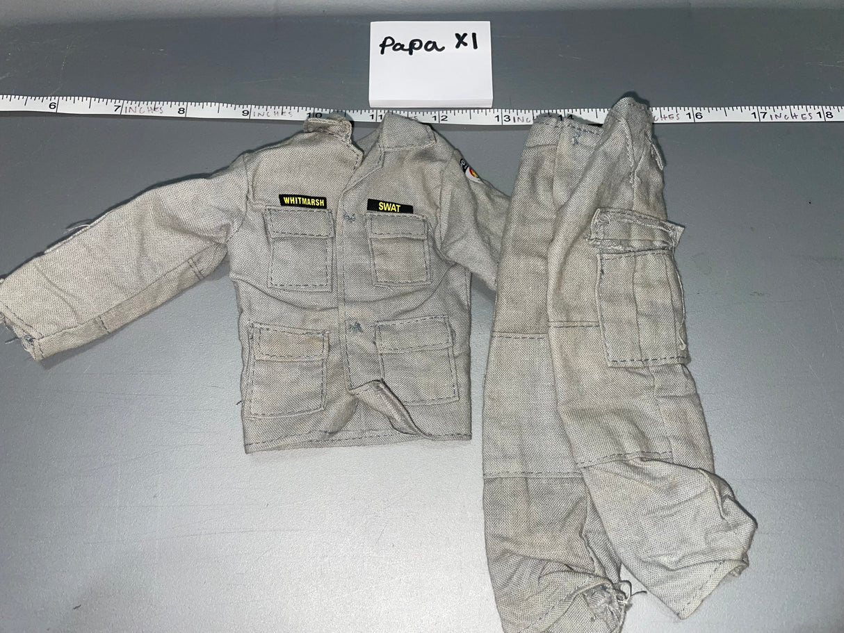 1/6 Scale Modern Era Police Grey BDU Uniform