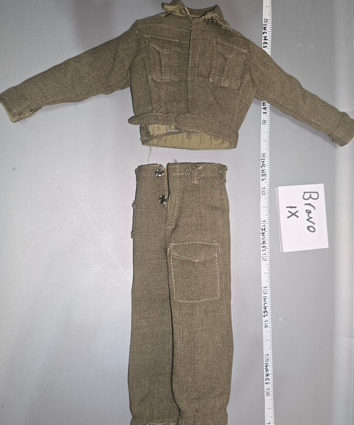 1:6 Scale WWII British Uniform