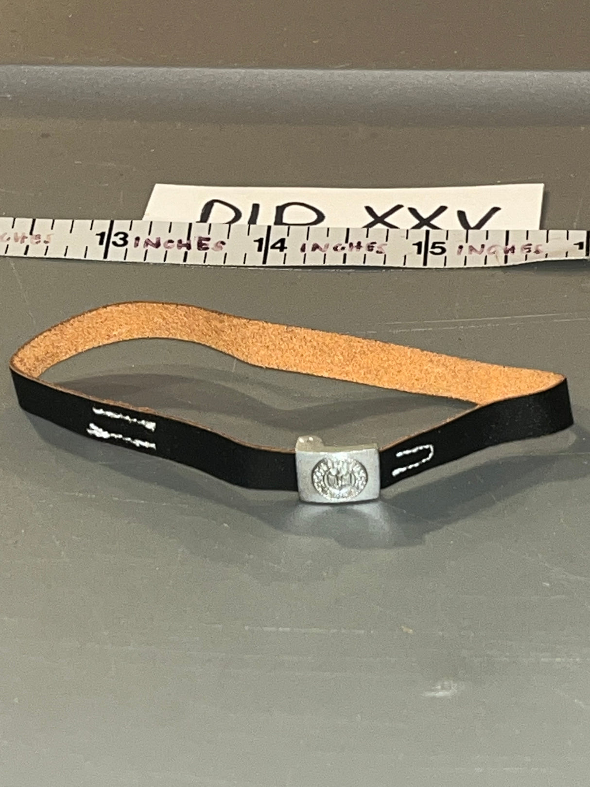 1/6 Scale WWII German Heer Leather Belt - DID Steiner D80188